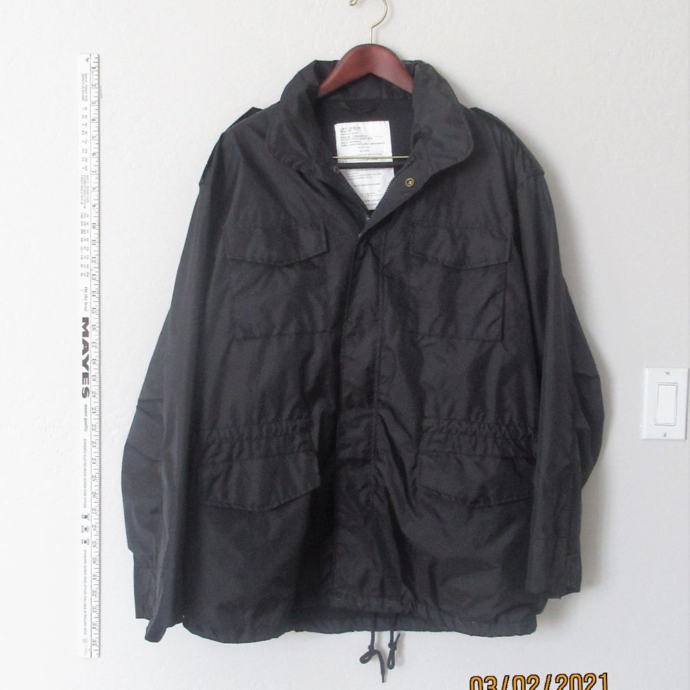 Rothco Field jacket M-65 outerwear black nylon L
